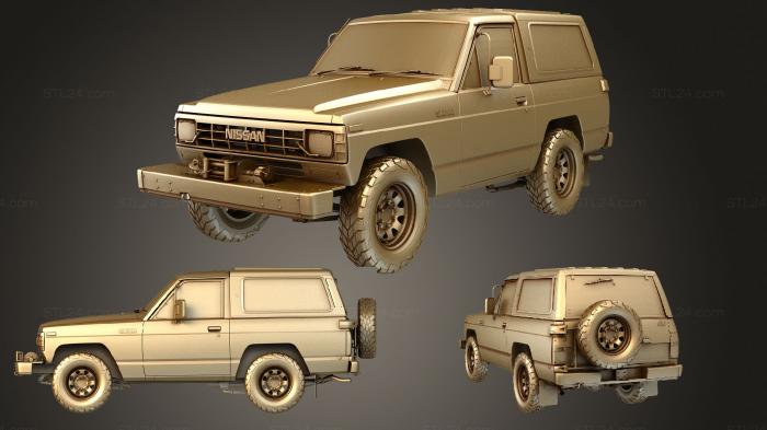 Автомобили и транспорт (Ниссан Сафари 85, CARS_2778) 3D модель для ЧПУ станка
